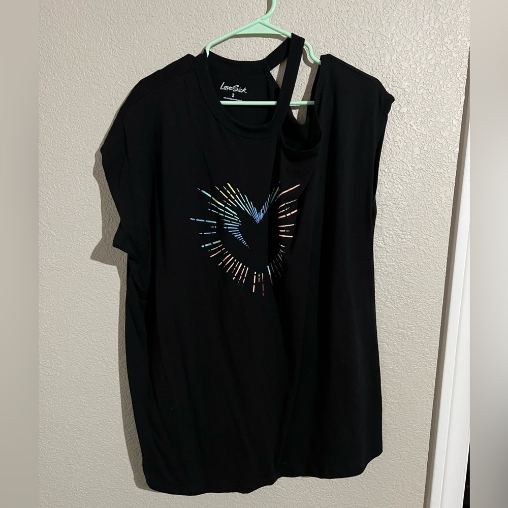 Torrid Love Sick off shoulder top